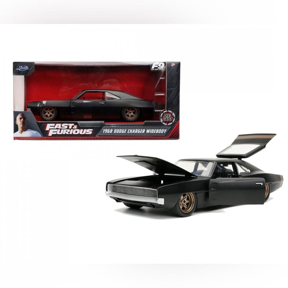 NIB! Jada Toys Fast & Furious 1:24 1968 Dodge Charger Widebody